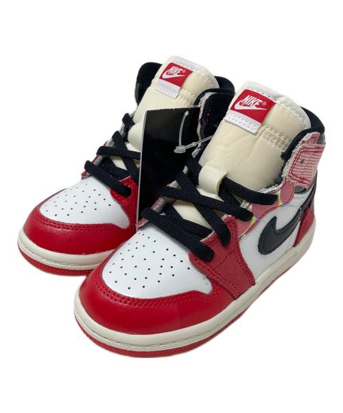 NIKE（ナイキ）NIKE (ナイキ) ハイカットスニーカー Spider-Man（スパイダーマン） TD Jordan 1 High OG SP（TD ジョーダン1 ハイ OG SP） レッド サイズ:14㎝ 未使用品の古着・服飾アイテム