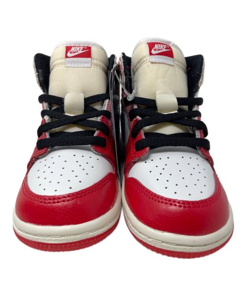 NIKE（ナイキ）NIKE (ナイキ) ハイカットスニーカー Spider-Man（スパイダーマン） TD Jordan 1 High OG SP（TD ジョーダン1 ハイ OG SP） レッド サイズ:14㎝ 未使用品の古着・服飾アイテム