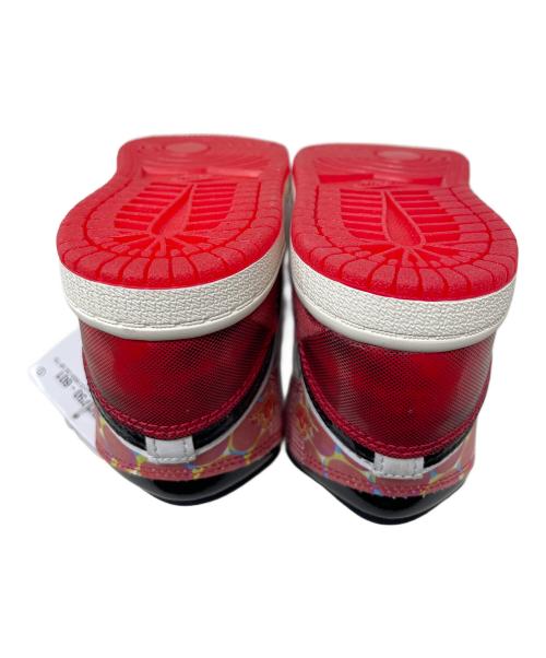 NIKE（ナイキ）NIKE (ナイキ) ハイカットスニーカー Spider-Man（スパイダーマン） TD Jordan 1 High OG SP（TD ジョーダン1 ハイ OG SP） レッド サイズ:14㎝ 未使用品の古着・服飾アイテム
