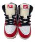 NIKE (ナイキ) ハイカットスニーカー Spider-Man（スパイダーマン） TD Jordan 1 High OG SP（TD ジョーダン1 ハイ OG SP） レッド サイズ:14㎝ 未使用品：6000円