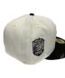 中古・古着 New Era (ニューエラ) キャップ ATHLETICS OAKLAND 50（オークランド・アスレチックス・フィフティ50） アイボリー×ブラック サイズ:59.6cm：7000円