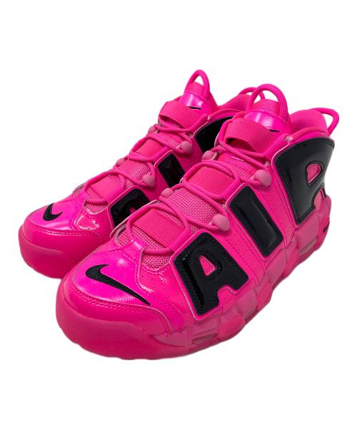 NIKE（ナイキ）NIKE (ナイキ) スニーカー Women's Air More Uptempo（ウィメンズ エアモアアップテンポ） ショッキングピンク サイズ:29cmの古着・服飾アイテム