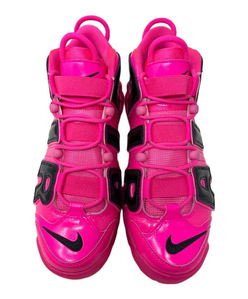 NIKE（ナイキ）NIKE (ナイキ) スニーカー Women's Air More Uptempo（ウィメンズ エアモアアップテンポ） ショッキングピンク サイズ:29cmの古着・服飾アイテム