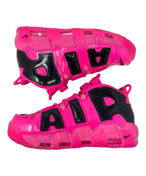 NIKE（ナイキ）NIKE (ナイキ) スニーカー Women's Air More Uptempo（ウィメンズ エアモアアップテンポ） ショッキングピンク サイズ:29cmの古着・服飾アイテム