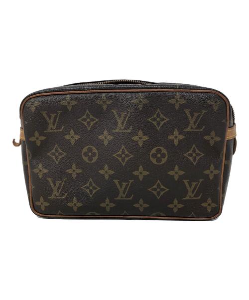 LOUIS VUITTON（ルイ ヴィトン）LOUIS VUITTON (ルイ ヴィトン) クラッチバッグ モノグラム キャンバス コンピエーニュ23 サイズ:実寸サイズにてご確認下さい。の古着・服飾アイテム