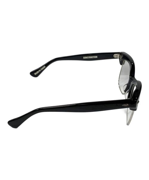 EFFECTOR（エフェクター）EFFECTOR (エフェクター) THE REAL McCOY'S (ザ・リアルマッコイズ) 眼鏡 CONSTRUCTION（コンストラクション） ブラック サイズ:実寸サイズにてご確認ください。の古着・服飾アイテム