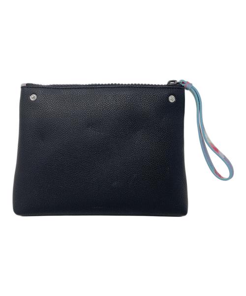 EMPORIO ARMANI（エンポリオ アルマーニ）EMPORIO ARMANI (エンポリオ アルマーニ) 2WAYバッグ ショルダーバッグ トートバッグ MyEA（マイイーエー） ブルー×レッド系 サイズ:実寸サイズにてご確認下さい。の古着・服飾アイテム