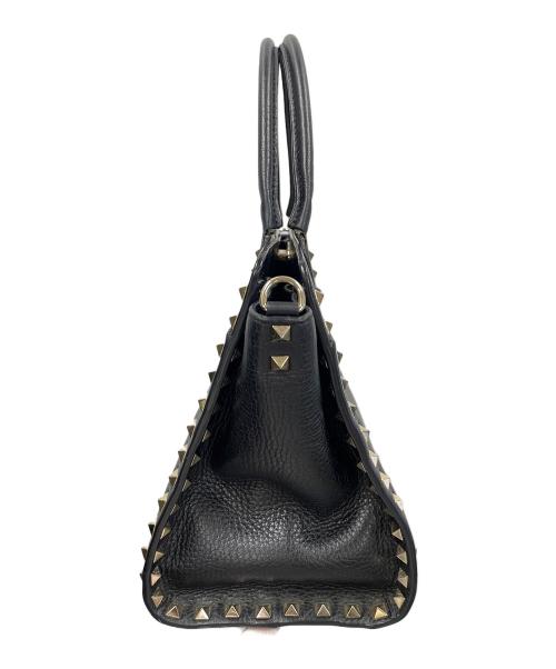 VALENTINO（ヴァレンティノ）VALENTINO (ヴァレンティノ) 2WAYバッグ ショルダーバッグ ハンドバッグ ブラック サイズ:実寸サイズにてご確認下さい。の古着・服飾アイテム
