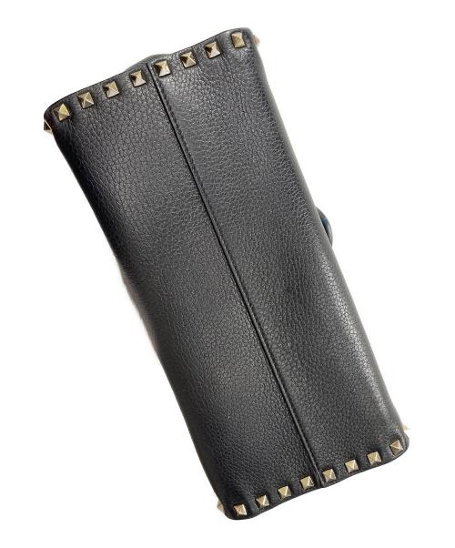 VALENTINO（ヴァレンティノ）VALENTINO (ヴァレンティノ) 2WAYバッグ ショルダーバッグ ハンドバッグ ブラック サイズ:実寸サイズにてご確認下さい。の古着・服飾アイテム