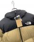 THE NORTH FACE (ザ ノース フェイス) ダウンジャケット ヌプシ フーディ ブラック×ベージュ サイズ:L 未使用品：28000円