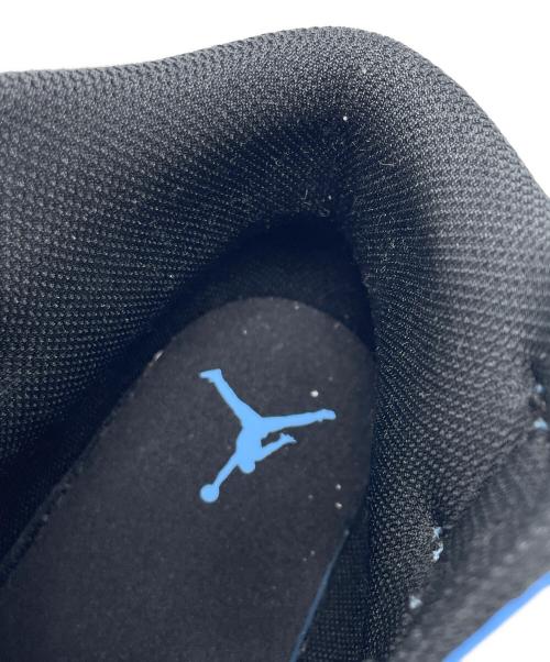 NIKE（ナイキ）NIKE (ナイキ) ハイカットスニーカー Air Jordan 1 Mid（エアジョーダン1 ミッド） ブラック×スカイブルー サイズ:28cmの古着・服飾アイテム