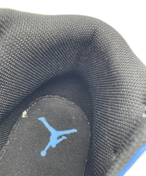 NIKE（ナイキ）NIKE (ナイキ) ハイカットスニーカー Air Jordan 1 Mid（エアジョーダン1 ミッド） ブラック×スカイブルー サイズ:28cmの古着・服飾アイテム