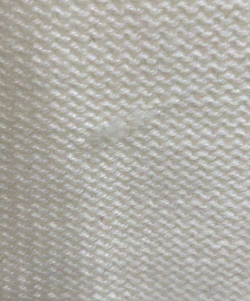 MONCLER（モンクレール）MONCLER (モンクレール) ダウン切り替え ウールニットカーディガン ホワイト サイズ:Mの古着・服飾アイテム