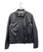 Cinquantaチンクワンタ）の古着「レザージャケット」｜ブラック