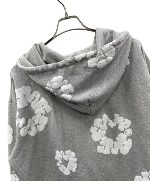 Denim Tears（デニムティアーズ）Denim Tears (デニムティアーズ) ジップパーカー ライトグレー サイズ:Mの古着・服飾アイテム