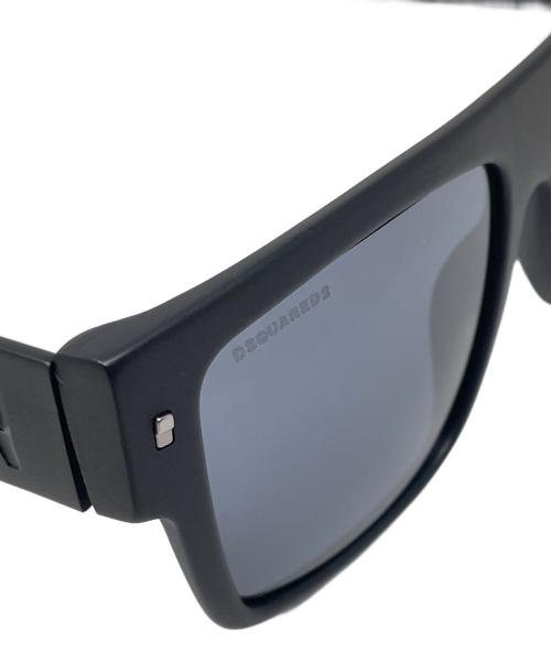 DSQUARED2（ディースクエアード）DSQUARED2 (ディースクエアード) サングラス ブラック サイズ:56□18の古着・服飾アイテム