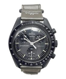 OMEGA×SWATCH（オメガ×スウォッチ）の古着「腕時計 MISSION TO MERCURY（ミッション・トゥ・マーキュリー） クォーツ」｜グレー