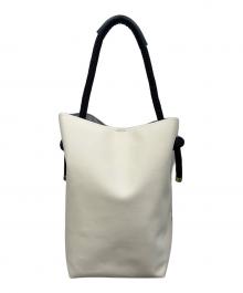 ZUCCA（ズッカ）の古着「トートバッグ YACHT ROPE BAG（ヨット ロープ バッグ）」｜ホワイト