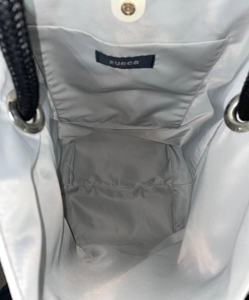 ZUCCA（ズッカ）ZUCCA (ズッカ) トートバッグ YACHT ROPE BAG（ヨット ロープ バッグ） ホワイト サイズ:実寸サイズにてご確認下さい。の古着・服飾アイテム
