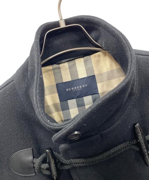 BURBERRY LONDON（バーバリーロンドン）BURBERRY LONDON (バーバリーロンドン) ダッフルコート ブラック サイズ:Lの古着・服飾アイテム