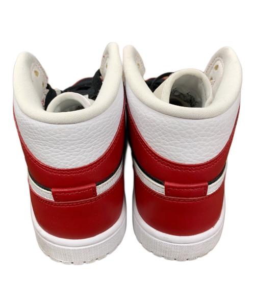 NIKE（ナイキ）NIKE (ナイキ) スニーカー Air Jordan 1 Mid（エアジョーダン） ブラック×レッド サイズ:23㎝の古着・服飾アイテム