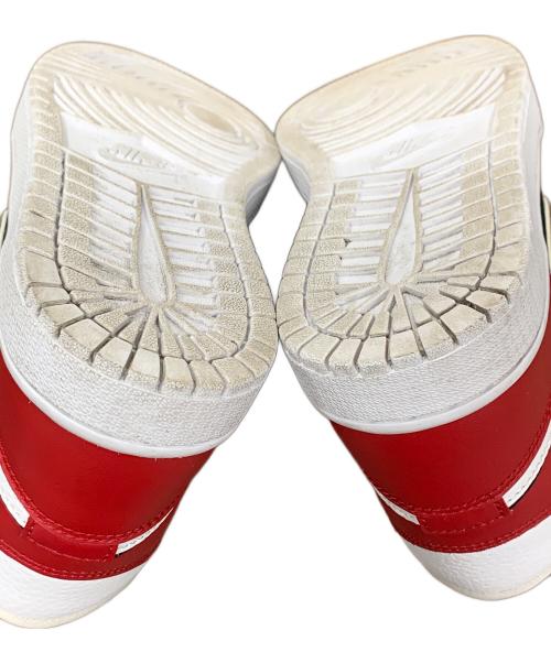 NIKE（ナイキ）NIKE (ナイキ) スニーカー Air Jordan 1 Mid（エアジョーダン） ブラック×レッド サイズ:23㎝の古着・服飾アイテム