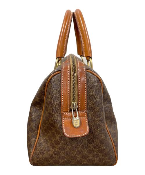 CELINE（セリーヌ）CELINE (セリーヌ) マカダム ミニボストンバッグ ブラウン サイズ:実寸サイズにてご確認下さい。の古着・服飾アイテム