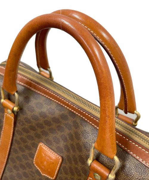 CELINE（セリーヌ）CELINE (セリーヌ) マカダム ミニボストンバッグ ブラウン サイズ:実寸サイズにてご確認下さい。の古着・服飾アイテム