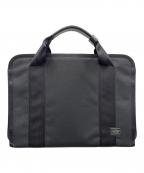 PORTERポーター）の古着「ハンドバッグ CLIP  BRIEFCASE（クリップ ブリーフケース）」｜ブラック