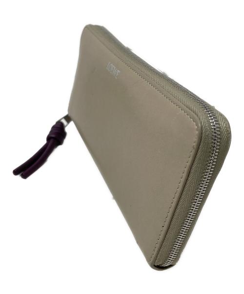LOEWE（ロエベ）LOEWE (ロエベ) 長財布 ノット ジップアラウンド ウォレット アイボリー サイズ:実寸サイズにてご確認ください。の古着・服飾アイテム