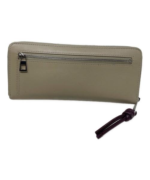 LOEWE（ロエベ）LOEWE (ロエベ) 長財布 ノット ジップアラウンド ウォレット アイボリー サイズ:実寸サイズにてご確認ください。の古着・服飾アイテム