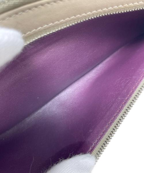 LOEWE（ロエベ）LOEWE (ロエベ) 長財布 ノット ジップアラウンド ウォレット アイボリー サイズ:実寸サイズにてご確認ください。の古着・服飾アイテム