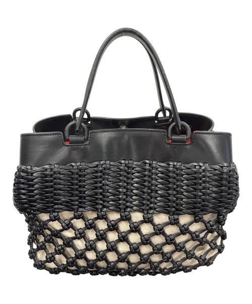 EMPORIO ARMANI（エンポリオ アルマーニ）EMPORIO ARMANI (エンポリオ アルマーニ) 2WAYバッグ ショルダーバッグ ハンドバッグ ブラック サイズ:実寸サイズにてご確認下さい。の古着・服飾アイテム