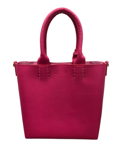 LANVIN（ランバン）LANVIN (ランバン) 2WAYバッグ ショルダーバッグ ハンドバッグ ショッキングピンク サイズ:実寸サイズにてご確認下さい。 未使用品の古着・服飾アイテム