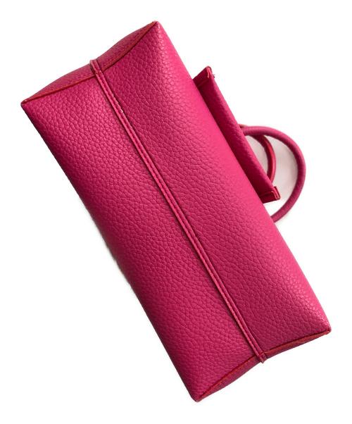 LANVIN（ランバン）LANVIN (ランバン) 2WAYバッグ ショルダーバッグ ハンドバッグ ショッキングピンク サイズ:実寸サイズにてご確認下さい。 未使用品の古着・服飾アイテム