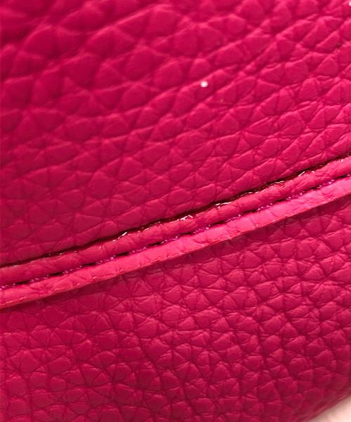 LANVIN（ランバン）LANVIN (ランバン) 2WAYバッグ ショルダーバッグ ハンドバッグ ショッキングピンク サイズ:実寸サイズにてご確認下さい。 未使用品の古着・服飾アイテム