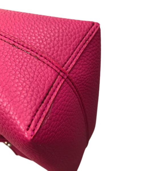LANVIN（ランバン）LANVIN (ランバン) 2WAYバッグ ショルダーバッグ ハンドバッグ ショッキングピンク サイズ:実寸サイズにてご確認下さい。 未使用品の古着・服飾アイテム