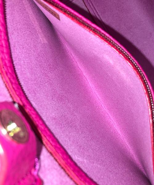 LANVIN（ランバン）LANVIN (ランバン) 2WAYバッグ ショルダーバッグ ハンドバッグ ショッキングピンク サイズ:実寸サイズにてご確認下さい。 未使用品の古着・服飾アイテム