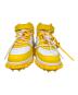 NIKE (ナイキ) OFFWHITE (オフホワイト) スニーカー Air Force 1 Mid SP LTHR（エアフォース1 ミッド SP レザー） ホワイト×イエロー サイズ:28.5㎝：12000円