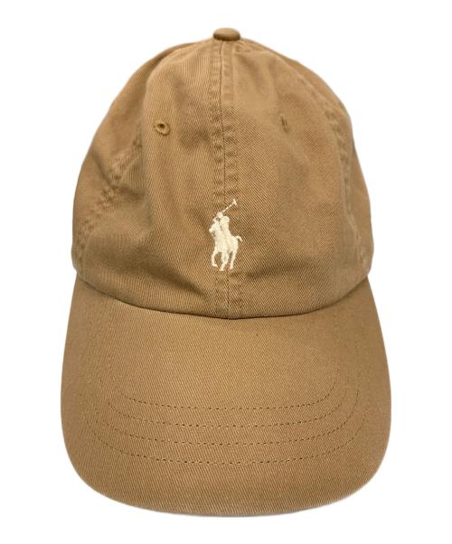 POLO RALPH LAUREN（ポロ・ラルフローレン）POLO RALPH LAUREN (ポロ・ラルフローレン) キャップ ブラウン サイズ:実寸サイズにてご確認下さい。の古着・服飾アイテム