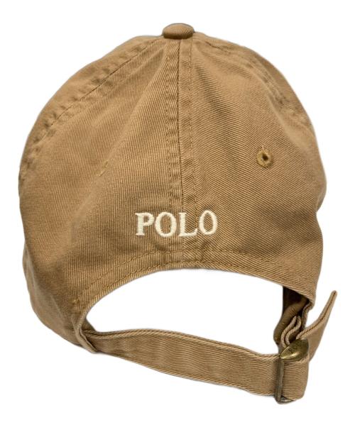 POLO RALPH LAUREN（ポロ・ラルフローレン）POLO RALPH LAUREN (ポロ・ラルフローレン) キャップ ブラウン サイズ:実寸サイズにてご確認下さい。の古着・服飾アイテム