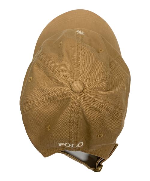 POLO RALPH LAUREN（ポロ・ラルフローレン）POLO RALPH LAUREN (ポロ・ラルフローレン) キャップ ブラウン サイズ:実寸サイズにてご確認下さい。の古着・服飾アイテム