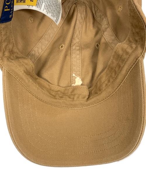 POLO RALPH LAUREN（ポロ・ラルフローレン）POLO RALPH LAUREN (ポロ・ラルフローレン) キャップ ブラウン サイズ:実寸サイズにてご確認下さい。の古着・服飾アイテム