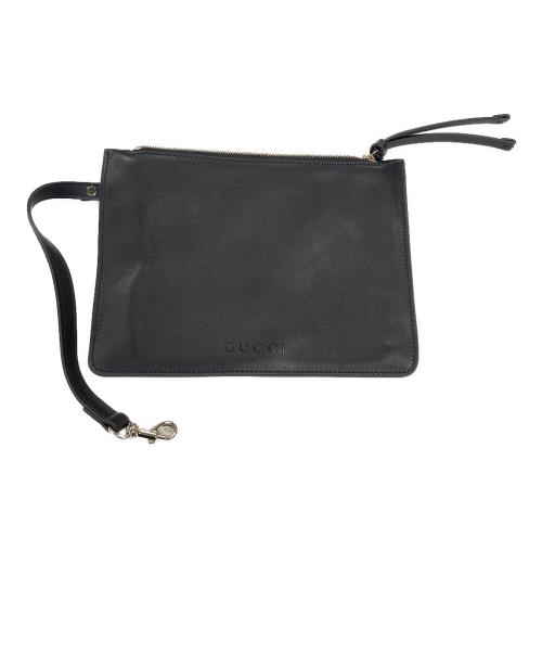 GUCCI（グッチ）GUCCI (グッチ) ワンショルダーバッグ ブラック×ベージュ サイズ:実寸サイズにてご確認ください。の古着・服飾アイテム