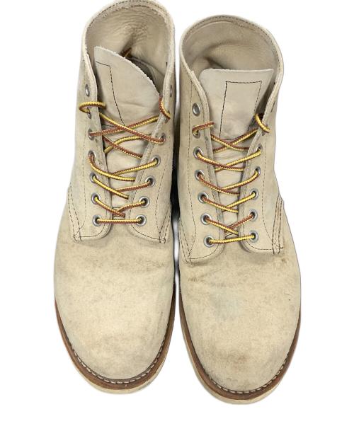 RED WING（レッドウィング）RED WING (レッドウィング) ブーツ 6-inch Classic Round（6インチ クラシック ラウンド） アイボリー サイズ:26.5㎝の古着・服飾アイテム