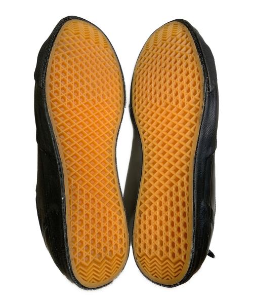 UNDERCOVER（アンダーカバー）UNDERCOVER (アンダーカバー) スニーカー TOE LOGO LEATHER SNEAKERS（トーロゴ レザースニーカー） ブラック サイズ:XLの古着・服飾アイテム