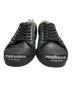 UNDERCOVER (アンダーカバー) スニーカー TOE LOGO LEATHER SNEAKERS（トーロゴ レザースニーカー） ブラック サイズ:XL：35000円