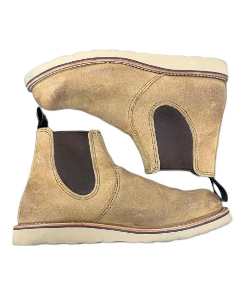 RED WING（レッドウィング）RED WING (レッドウィング) ブーツ Classic Chelsea（クラシック・チェルシー） キャメル サイズ:28.5㎝の古着・服飾アイテム