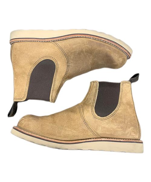 RED WING（レッドウィング）RED WING (レッドウィング) ブーツ Classic Chelsea（クラシック・チェルシー） キャメル サイズ:28.5㎝の古着・服飾アイテム