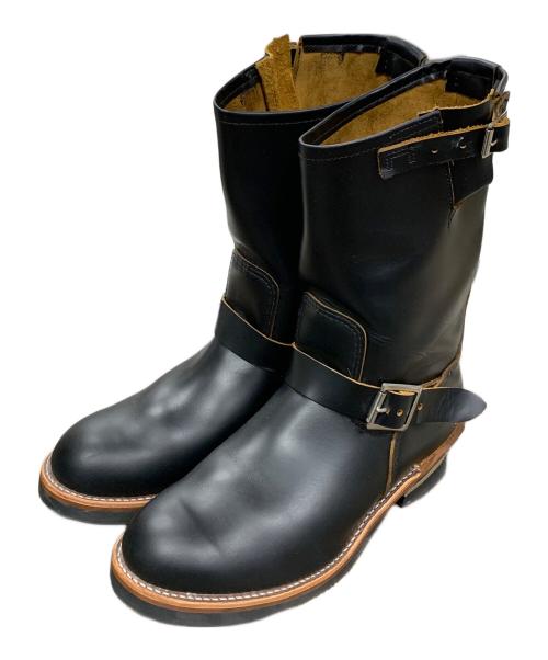 RED WING（レッドウィング）RED WING (レッドウィング) エンジニアブーツ  ブラック サイズ:10 1/2 Dの古着・服飾アイテム